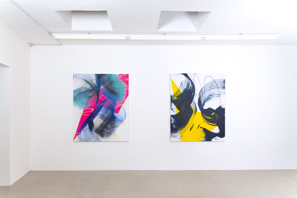 Laura Aberham, Ausstellungsansicht ‘Space’ – Galerie Rupert Pfab – 2019