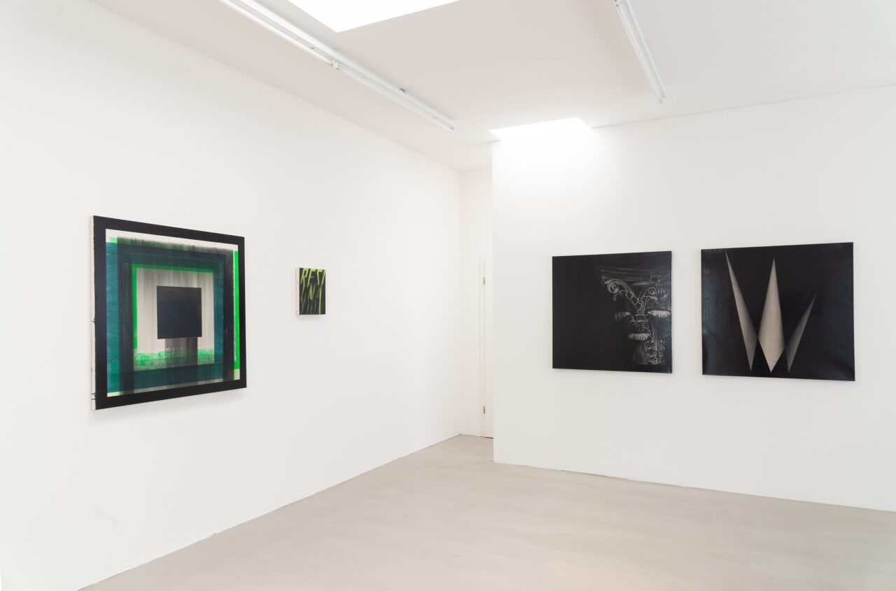 Lars Breuer Ausstellungsansicht Relikte voller Optimismus