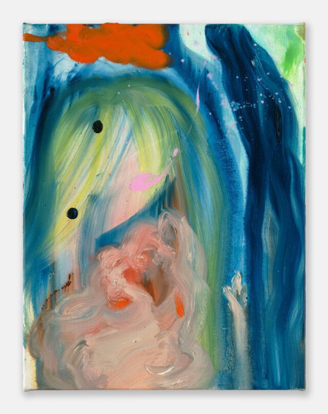 Aneta Kajzer, Spritzig, 2026, 65 x 50 cm, Öl auf Leinwand, Foto Matthias Kolb